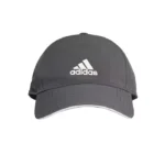 Adidas AEROREADY Cap in Grey Six/White - Image 3